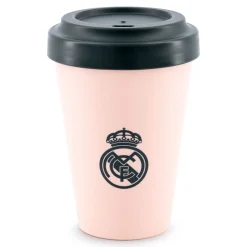 JLK Merchandising, S.L. 400ml To Go Cup With Lid Rose Real Madrid^ Glassware & Cups