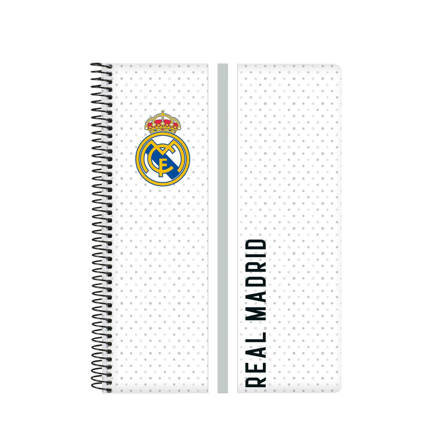 SAFTA S.A. Notebook White/Black Real Madrid^ Back To School|Stationery