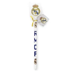 CyP Brands Evolution S.L. Pencil Crest Eraser White Real Madrid^ Stationery