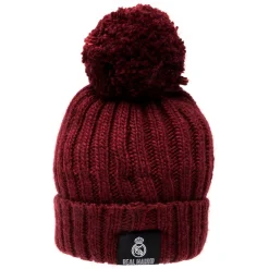Project Rogers & JLK, S.L. Pompom Beanie Burgundy^ Beanies
