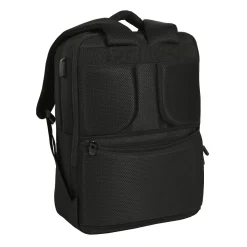 SAFTA S.A. Premium Double Laptop Backpack Black^ Bags & Luggage|Back To School