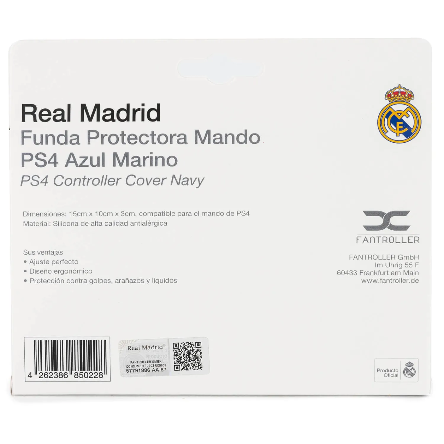 Fantroller PS4 Controller Cover Navy Real Madrid^ Games & Toys|Phone Cases