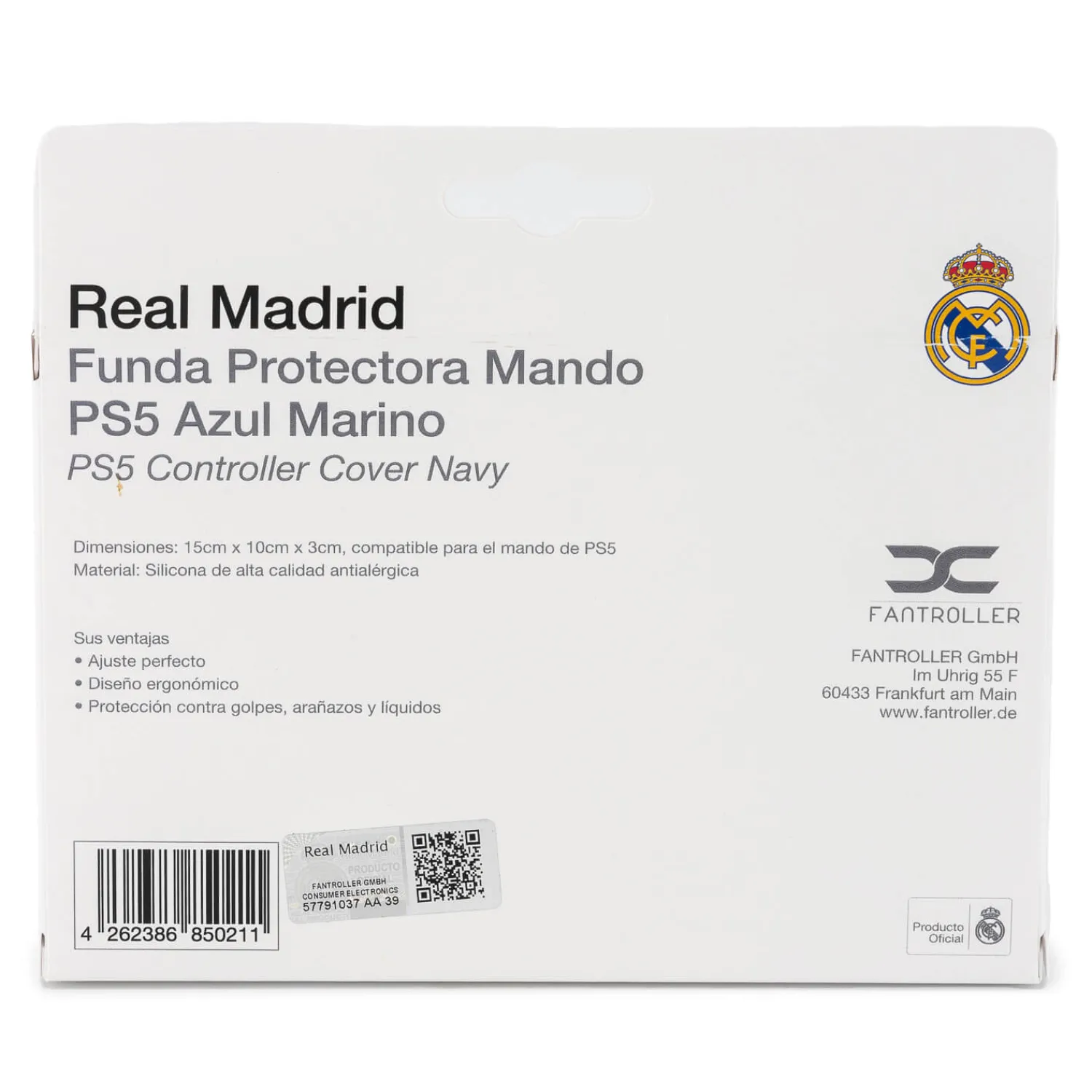 Fantroller PS5 Controller Cover Navy Real Madrid^ Games & Toys|Phone Cases