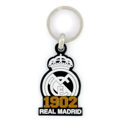 Promoestrategia, S.L. Real Madrid 1902 Crest Keyring White/Black^ Keyrings