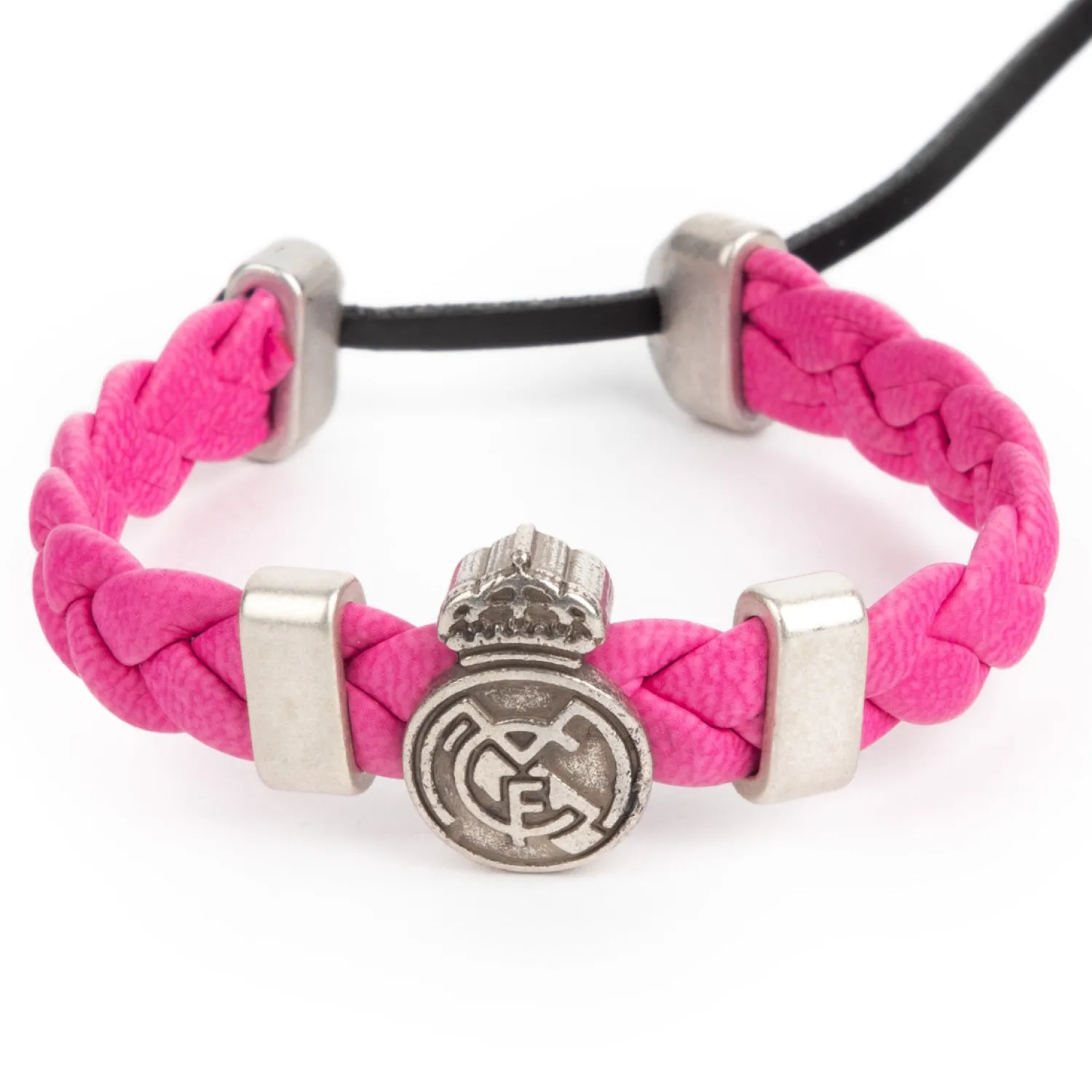JLK Merchandising, S.L. Real Madrid Braided Bracelet Pink^ Jewellery