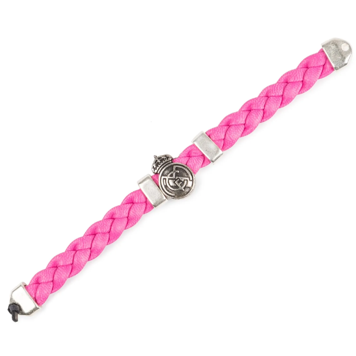 JLK Merchandising, S.L. Real Madrid Braided Bracelet Pink^ Jewellery