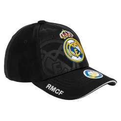 Project Rogers & JLK, S.L. Real Madrid Crest Detail Kids Cap - Black^ Caps