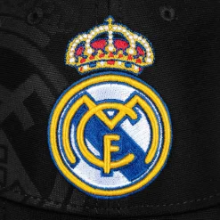 Project Rogers & JLK, S.L. Real Madrid Crest Detail Kids Cap - Black^ Caps