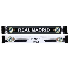 Project Rogers & JLK, S.L. Real Madrid Double Scarf RMCF 1902 Black/White^ Scarves
