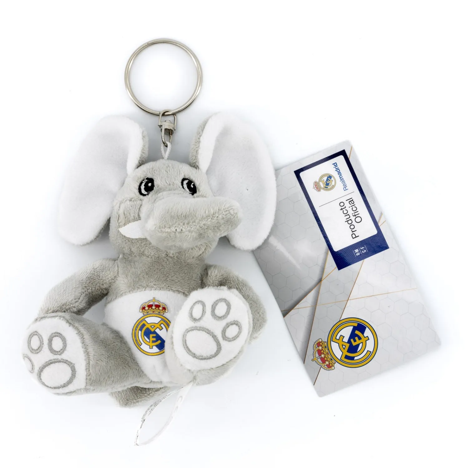 CyP Brands Evolution S.L. Real Madrid Elephant Plush Keyring^ Keyrings|Games & Toys