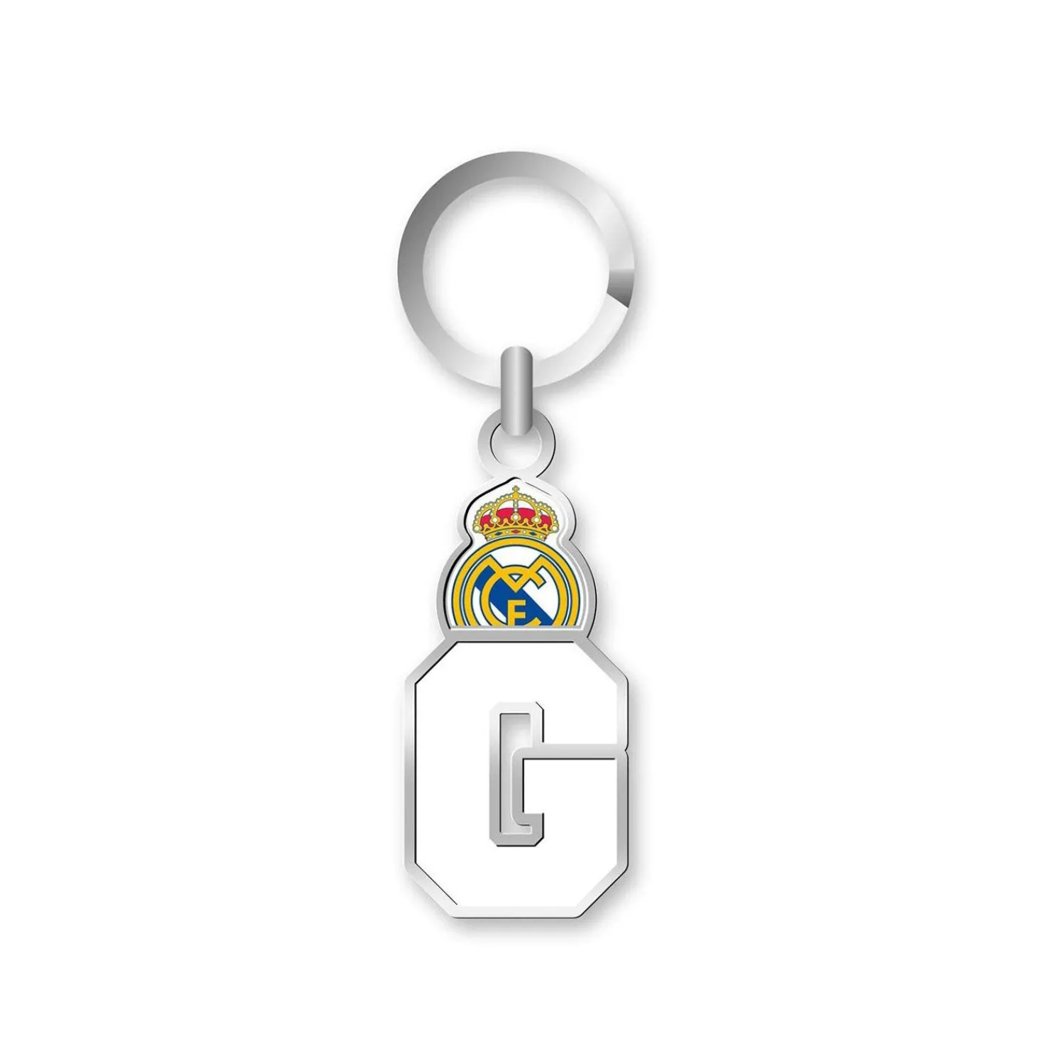 Project & Rogers Real Madrid Letter Keyring- G^ Keyrings
