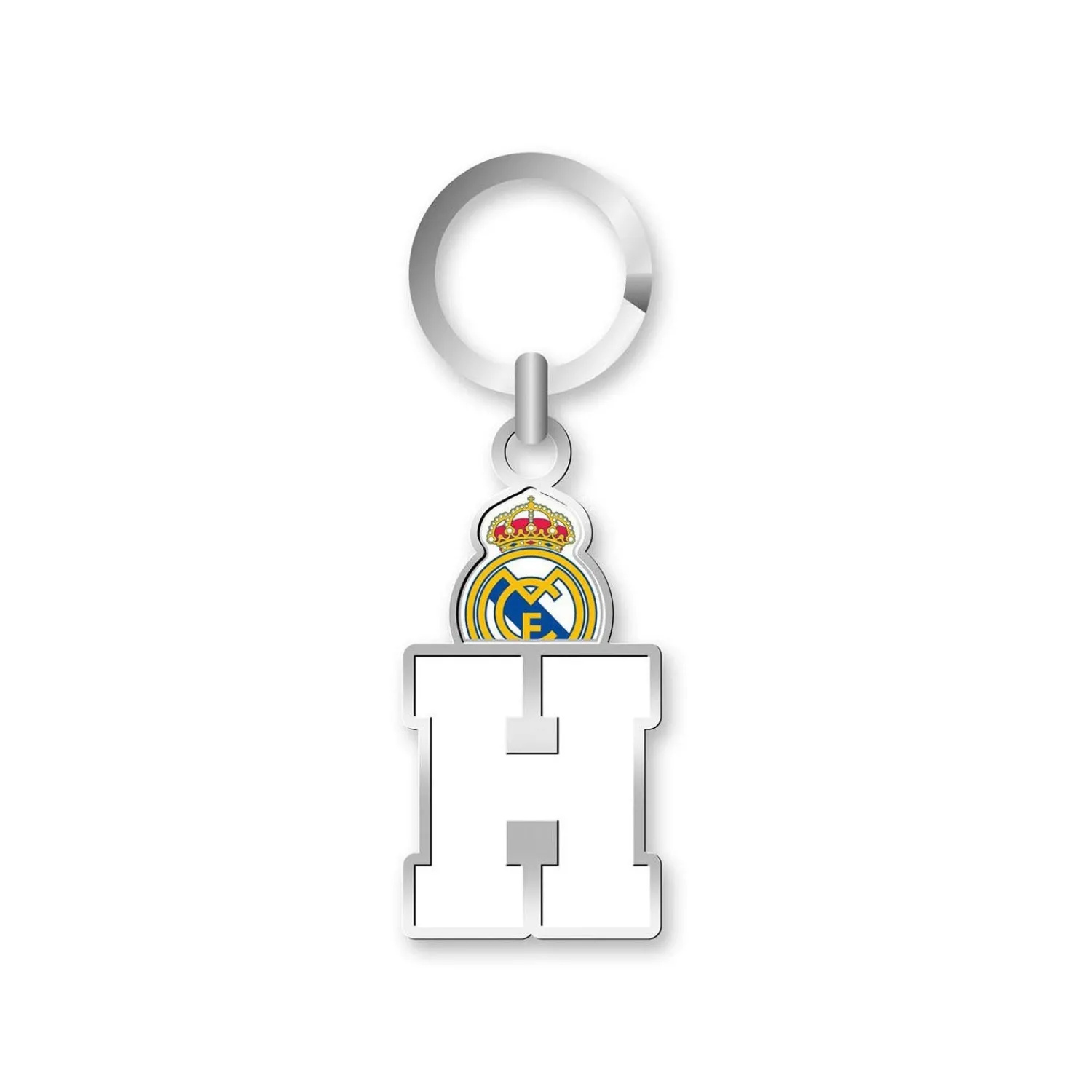 Project & Rogers Real Madrid Letter Keyring- H^ Keyrings