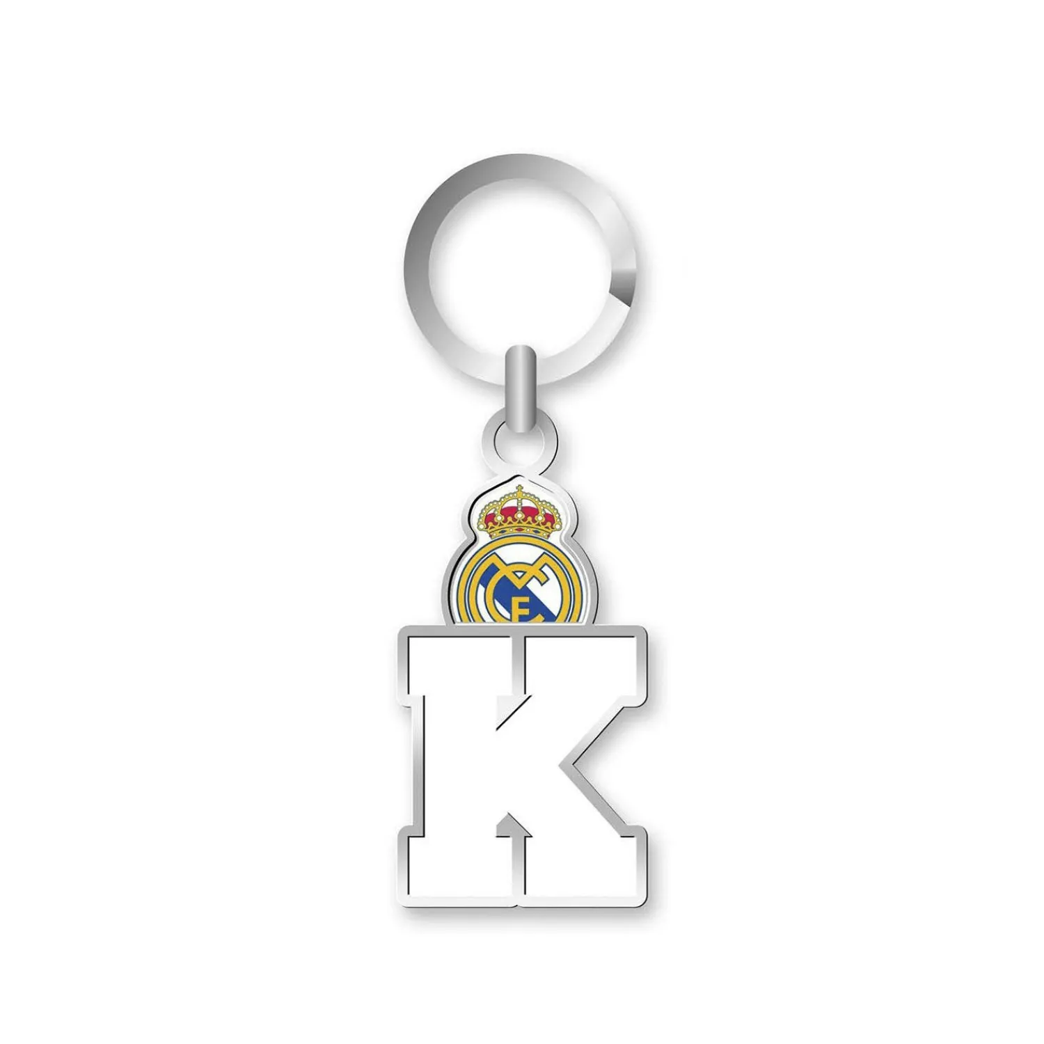 Project & Rogers Real Madrid Letter Keyring- K^ Keyrings
