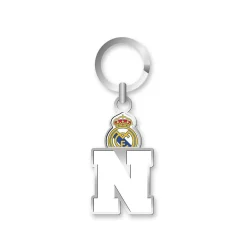 Project & Rogers Real Madrid Letter Keyring- N^ Keyrings