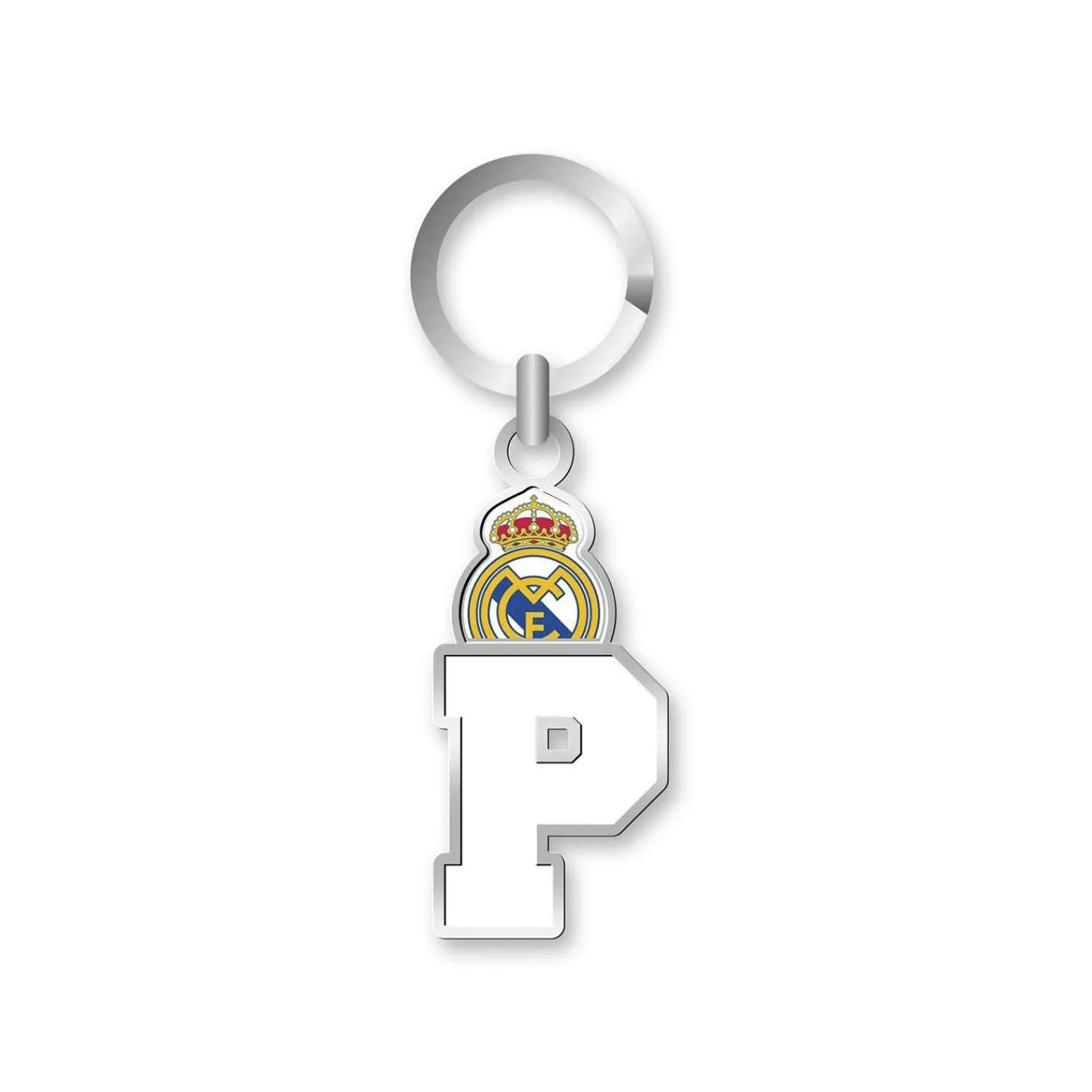 Project & Rogers Real Madrid Letter Keyring- P^ Keyrings