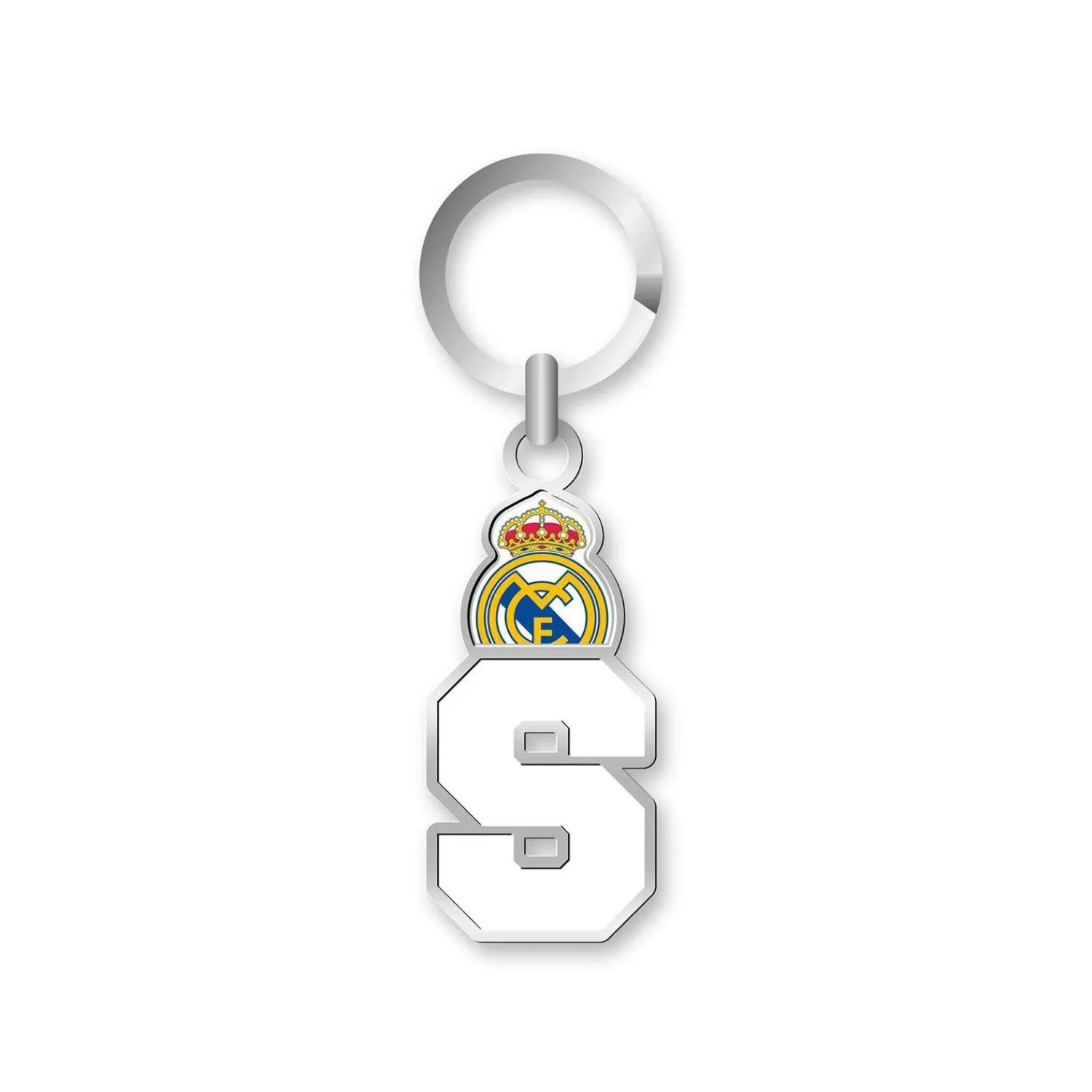 Project & Rogers Real Madrid Letter Keyring- S^ Keyrings