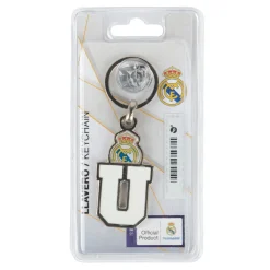 Project & Rogers Real Madrid Letter Keyring- U^ Keyrings