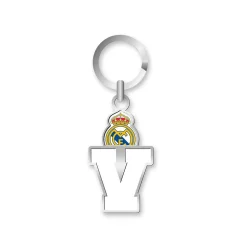 Project & Rogers Real Madrid Letter Keyring- V^ Keyrings
