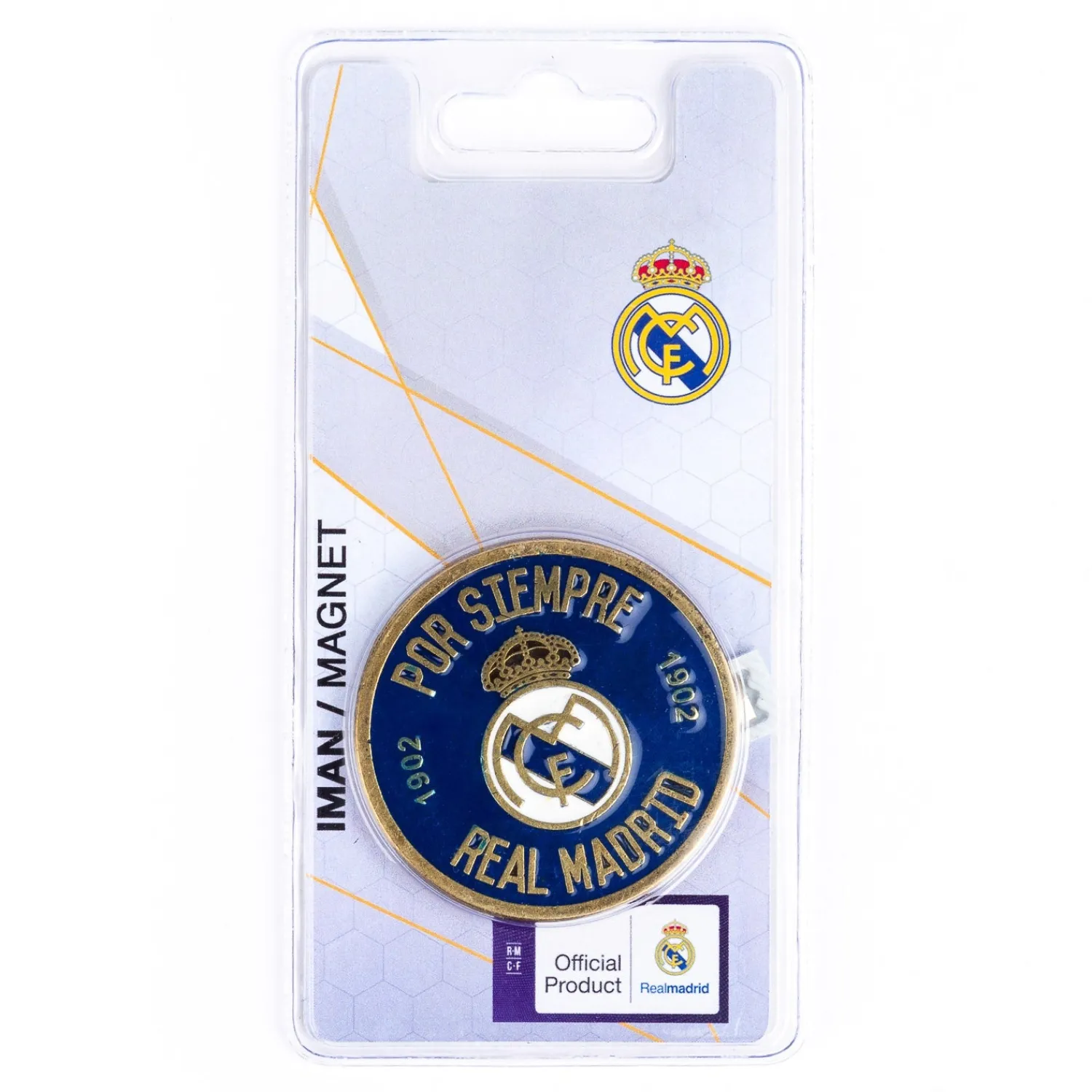 JLK Merchandising, S.L. Real Madrid Por Siempre Magnet^ Keyrings