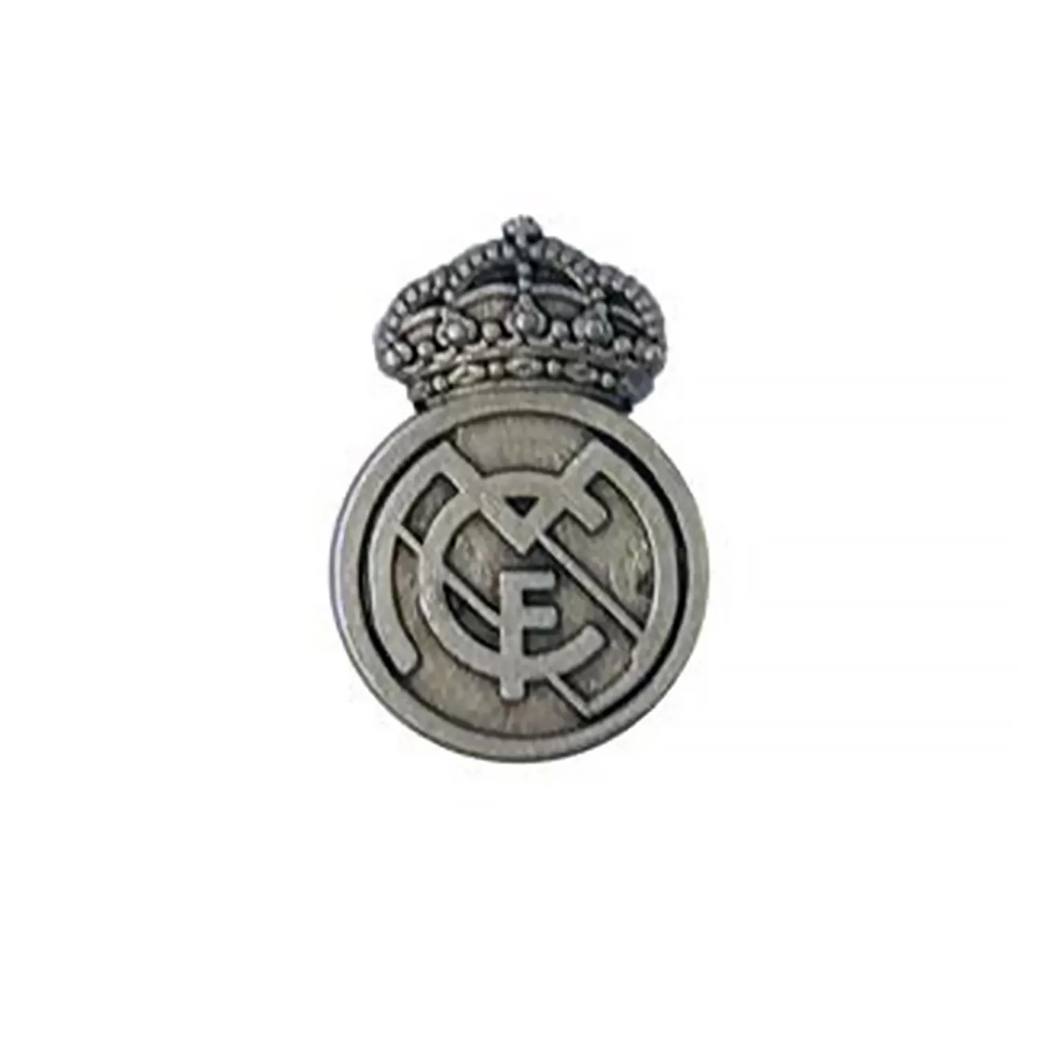 Project & Rogers Real Madrid Silver Crest Pin^ Keyrings