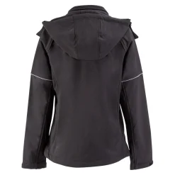 Links Real Madrid Womens Softshell Black^Women Jackets