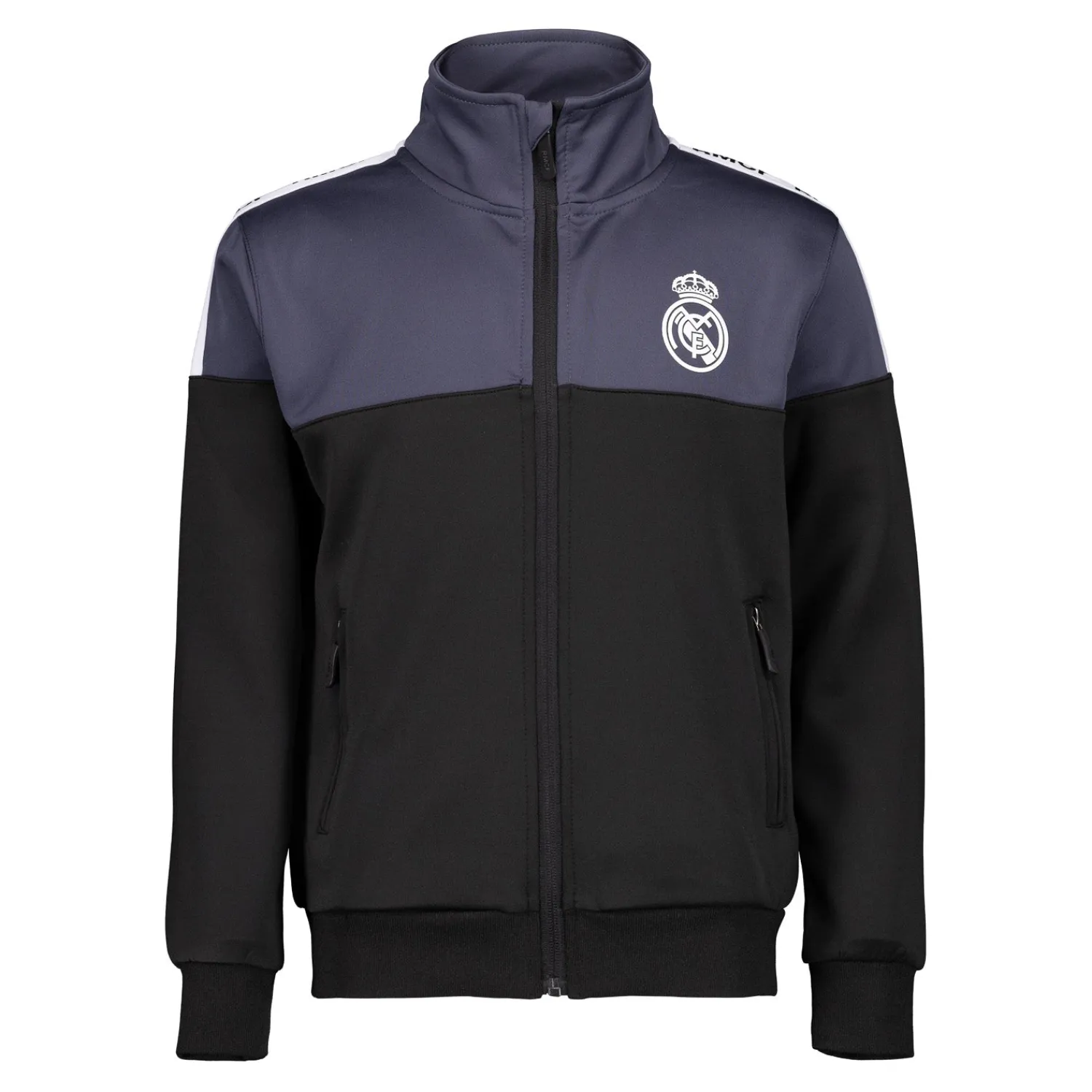 Project Rogers & JLK, S.L. Real Madrid Youth Tracksuit Black/Grey/White^ Tracksuits|Tracksuits