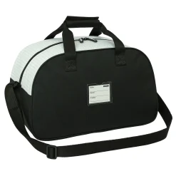 SAFTA S.A. Rounded Sport Bag White/Black Real Madrid^ Bags & Luggage|Back To School