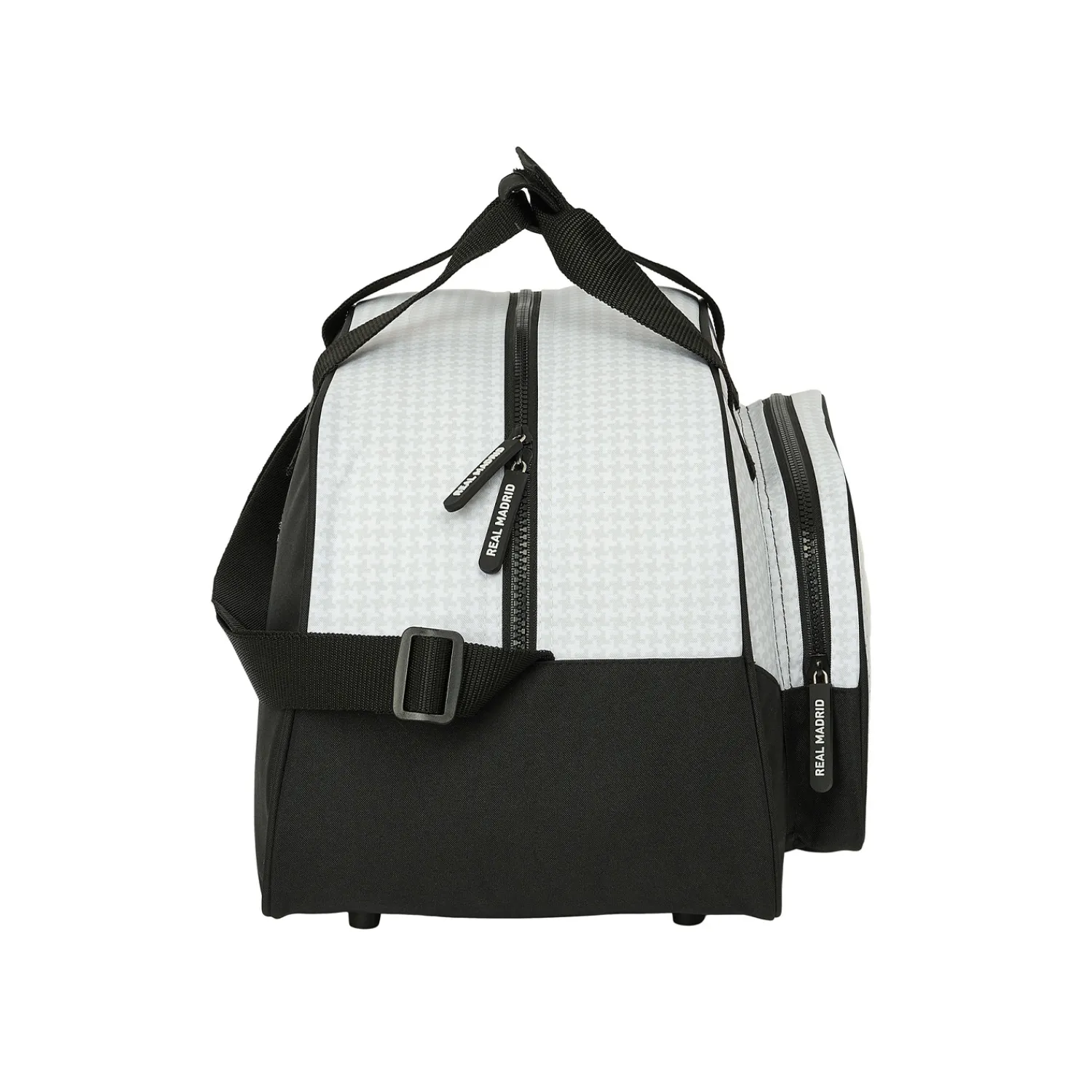 SAFTA S.A. Rounded Sport Bag White/Black Real Madrid^ Bags & Luggage|Back To School