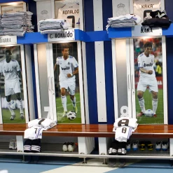 Pursuit 3 Santiago Bernabéu Stadium Real Madrid Locker Room Piece – Brown Wood Teak^ Back To School|Memorabilia