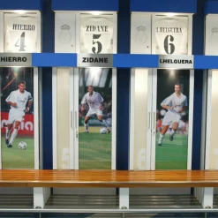 Pursuit 3 Santiago Bernabéu Stadium Real Madrid Locker Room Piece – Brown Wood Teak^ Back To School|Memorabilia