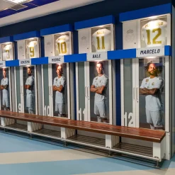 Pursuit 3 Santiago Bernabéu Stadium Real Madrid Locker Room Piece – White Wood Teak^ Back To School|Memorabilia