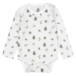 OSDM Set 2 Baby Bodies Green/White Real Madrid^ Baby Clothing