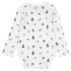 OSDM Set 2 Baby Bodies Green/White Real Madrid^ Baby Clothing