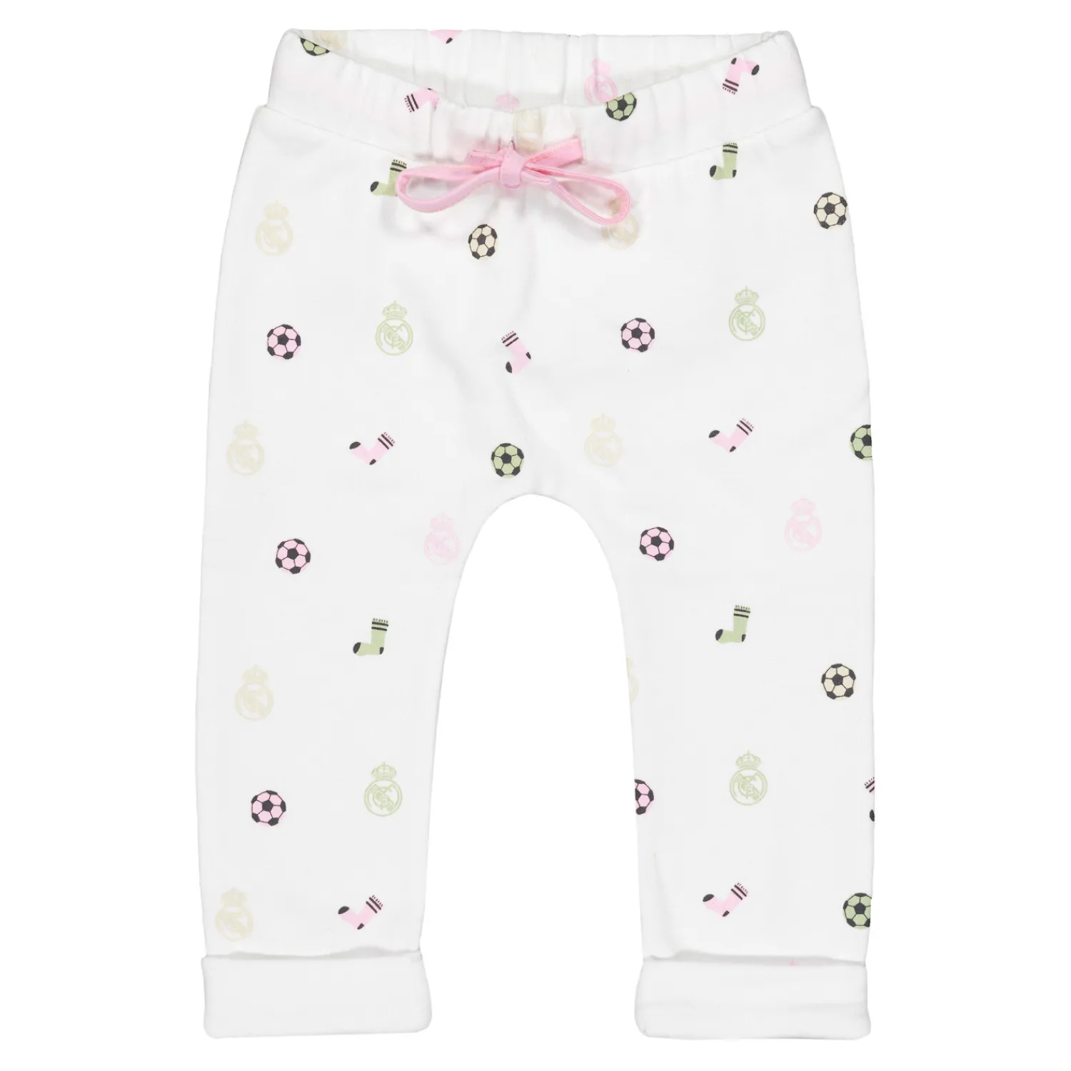 OSDM Set Pant & T-Shirt Baby Pink/White Real Madrid^ Baby Clothing