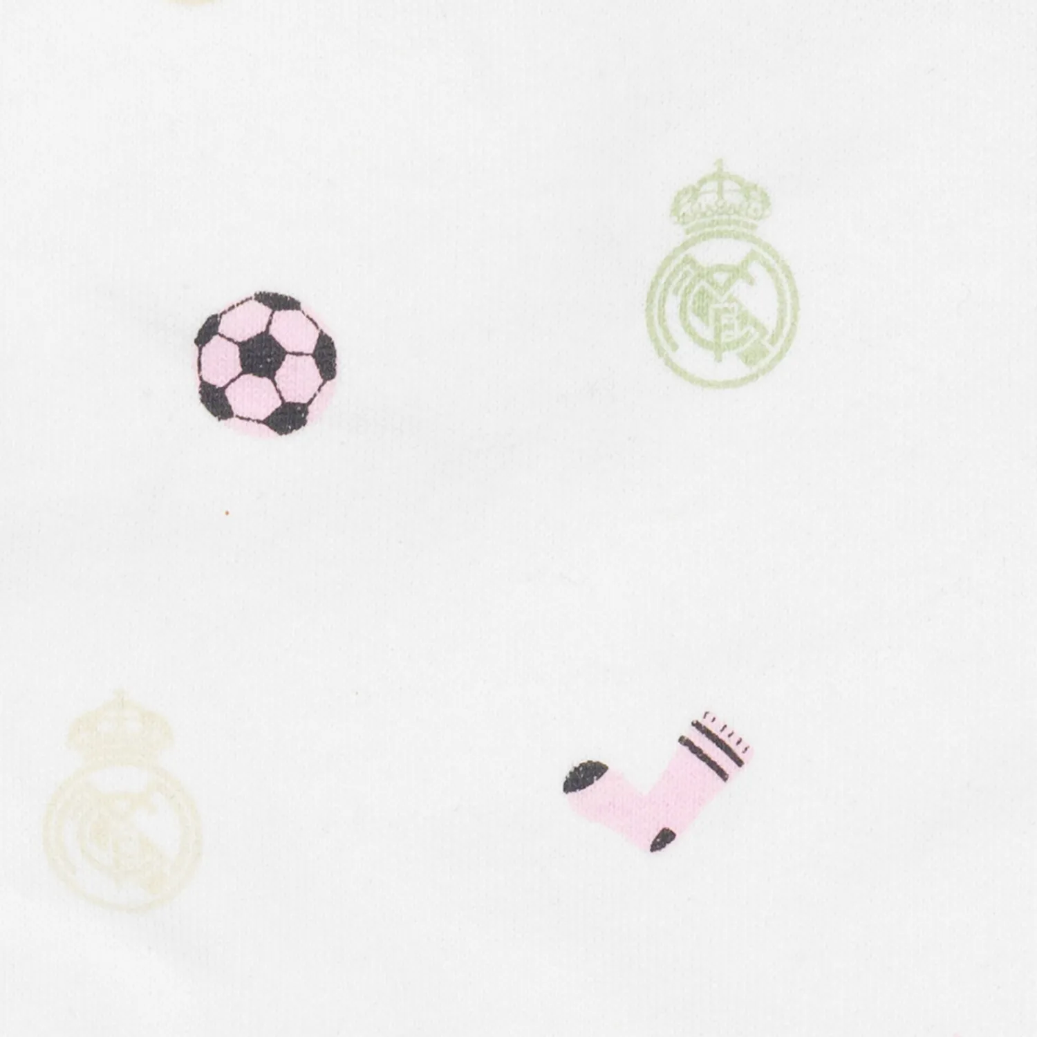 OSDM Set Pant & T-Shirt Baby Pink/White Real Madrid^ Baby Clothing