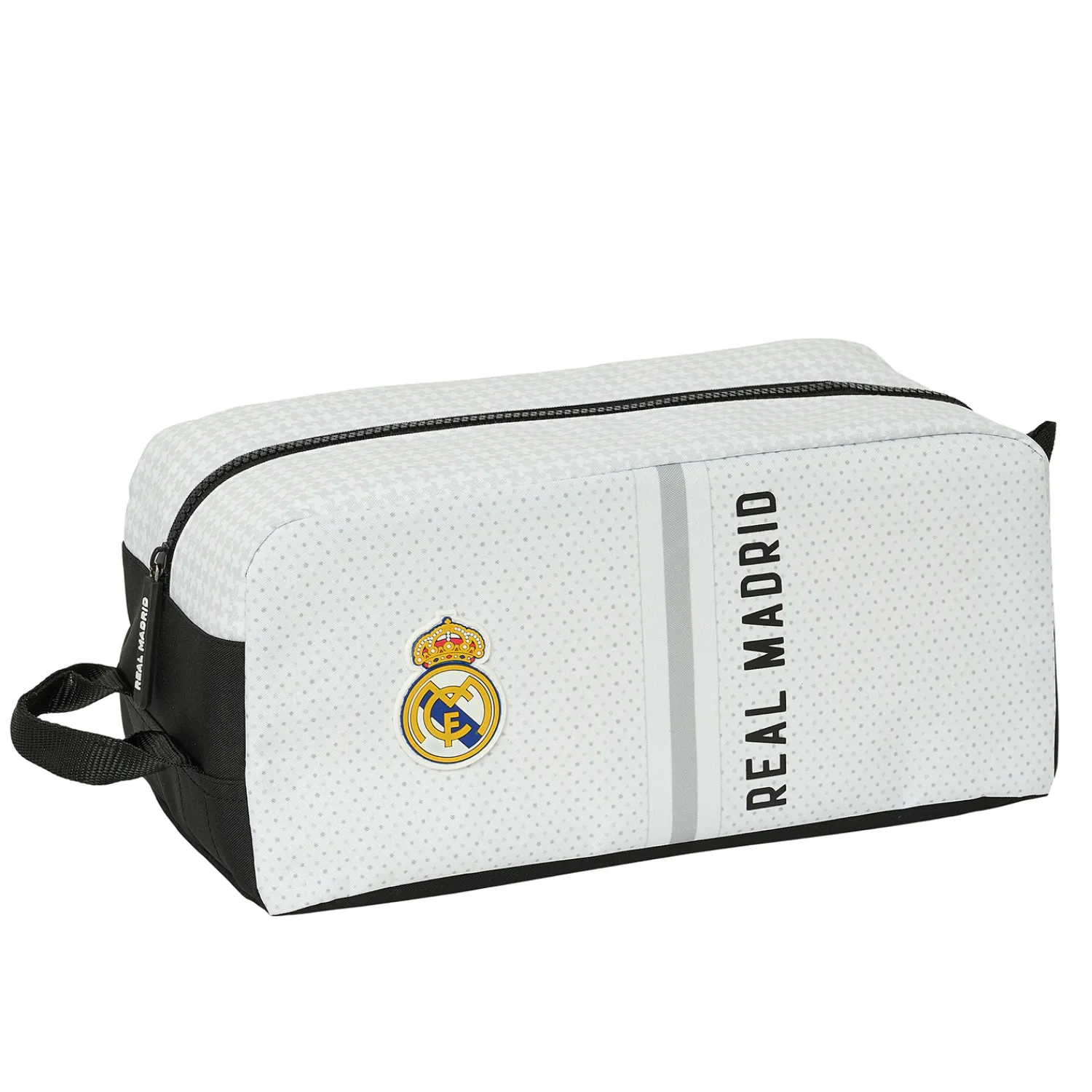 SAFTA S.A. Shoe Bag White/Black Real Madrid^ Bags & Luggage|Back To School