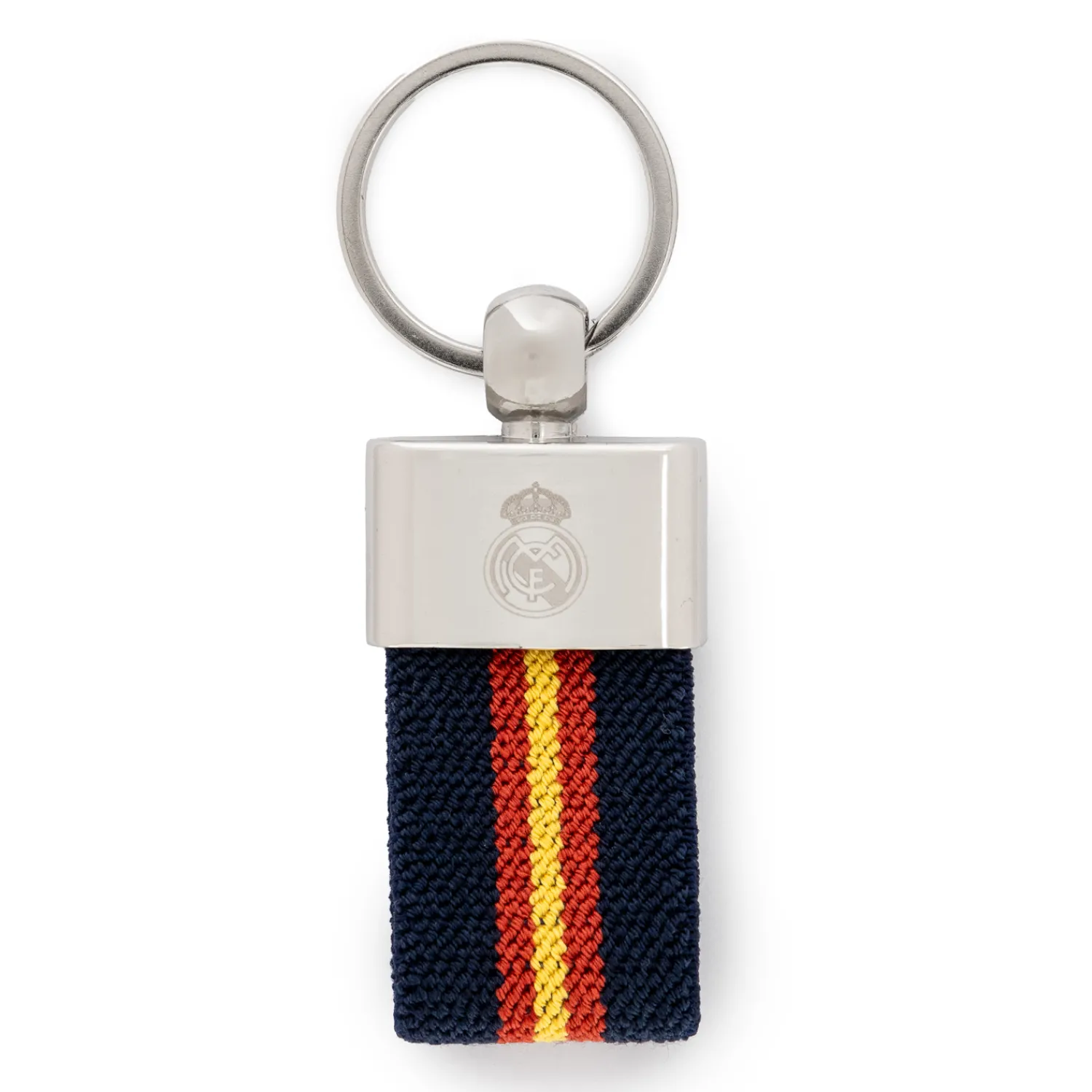 JLK Merchandising, S.L. Spanish Flag Keyring Navy Real Madrid^ Keyrings