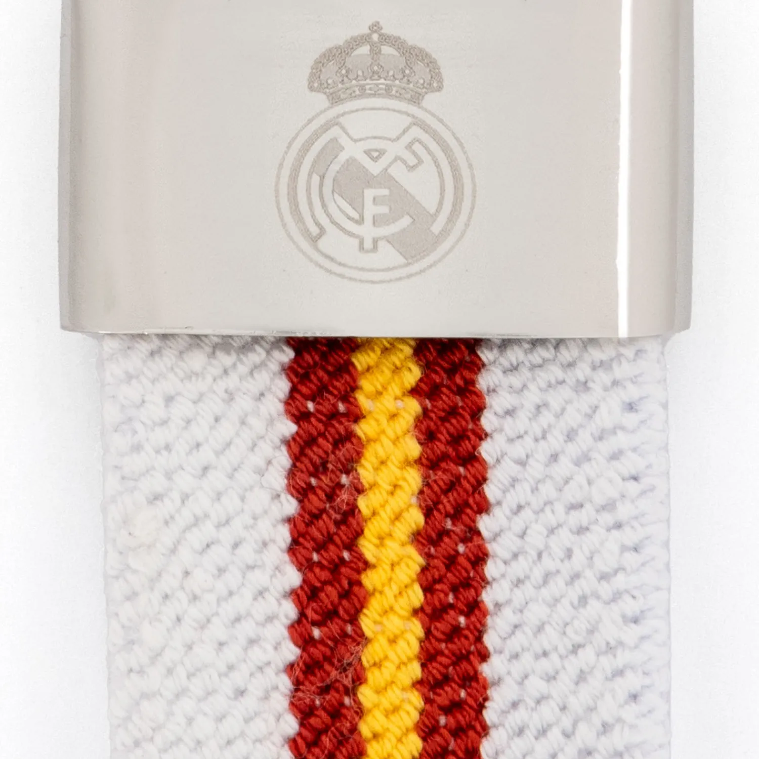 JLK Merchandising, S.L. Spanish Flag Keyring White Real Madrid^ Keyrings
