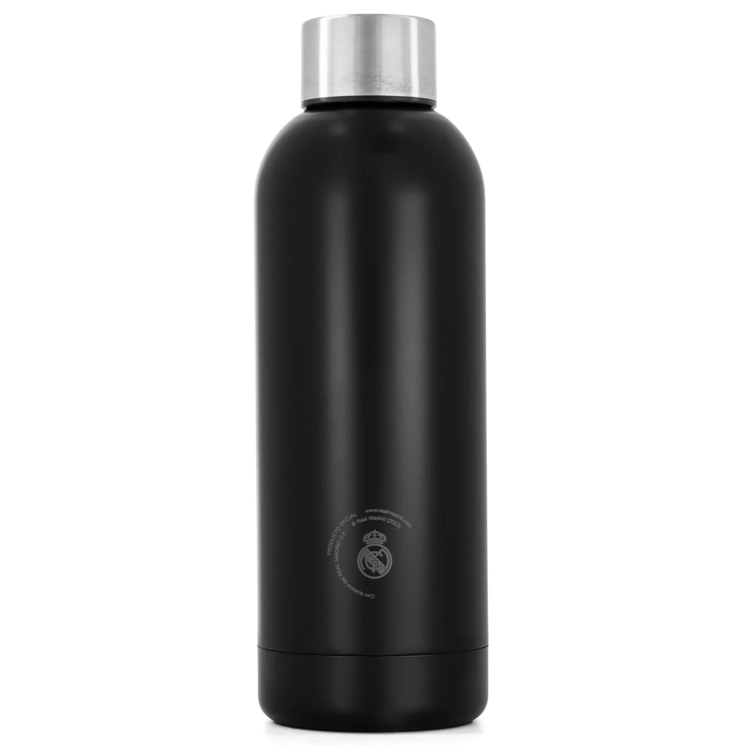 SAFTA S.A. Stainless Steel Premium Thermo Bottle 500ml Black Real Madrid^ Back To School|Glassware & Cups