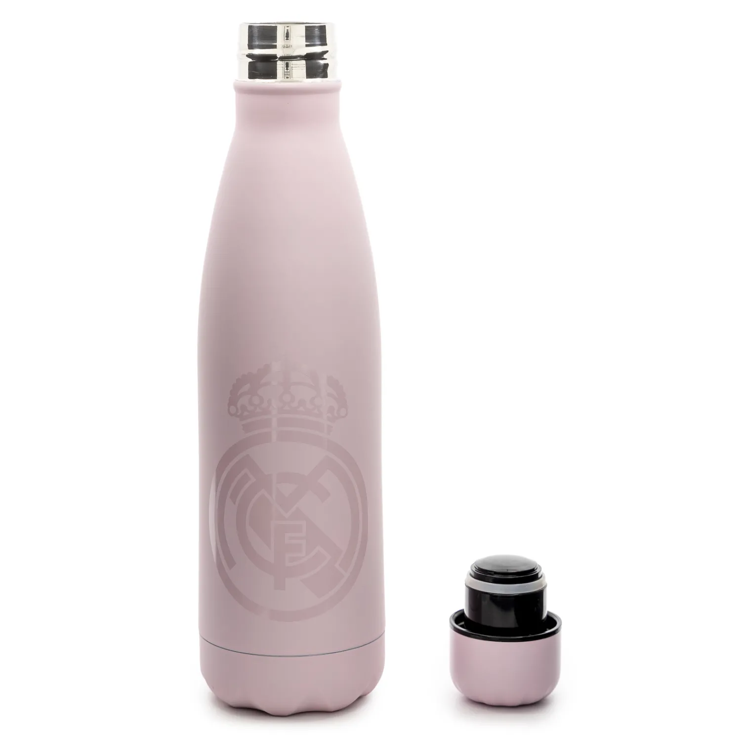 CyP Brands Evolution S.L. Steel 500ml Rubberized Bottle Pink Real Madrid^ Glassware & Cups