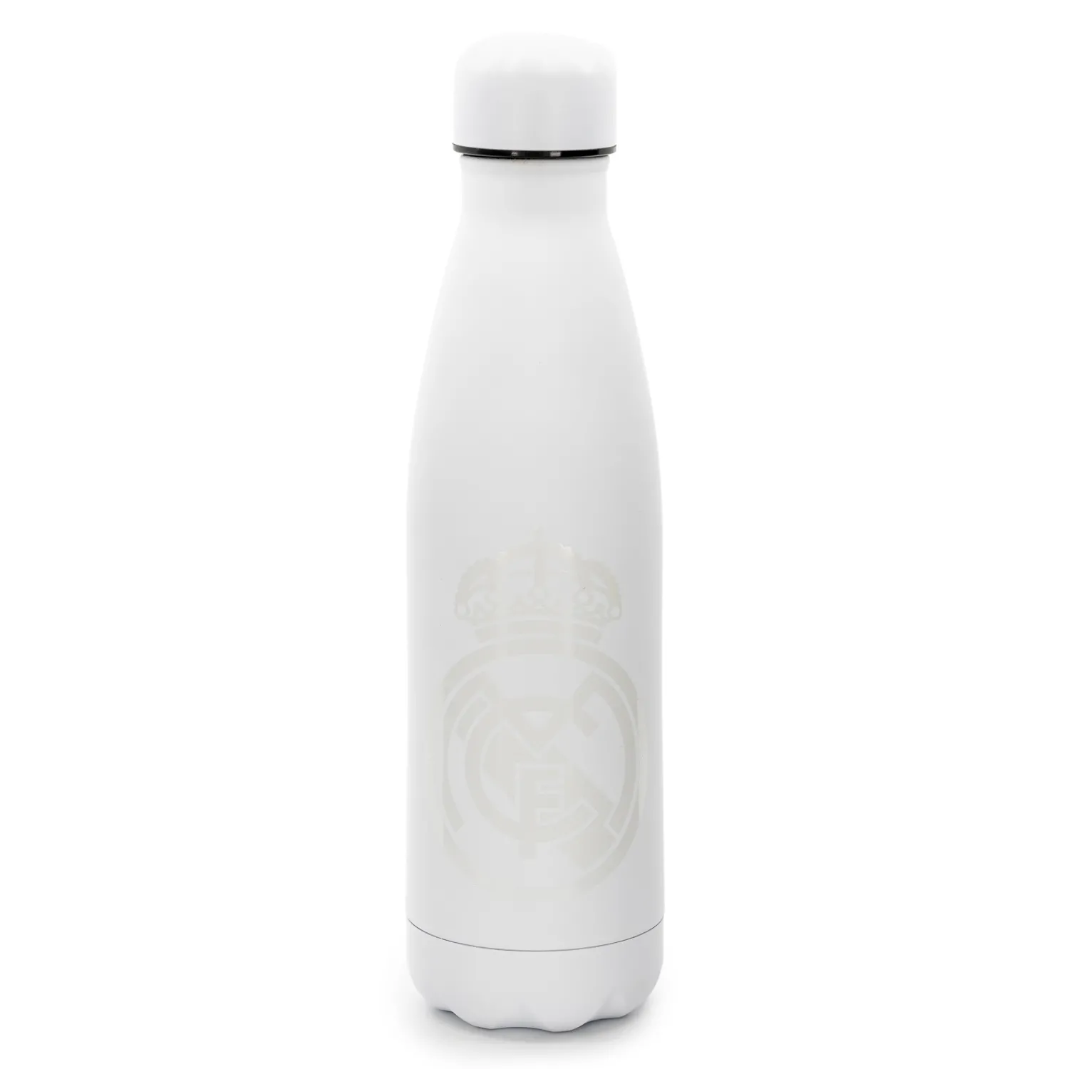 CyP Brands Evolution S.L. Steel 500ml Rubberized Bottle White Real Madrid^ Glassware & Cups