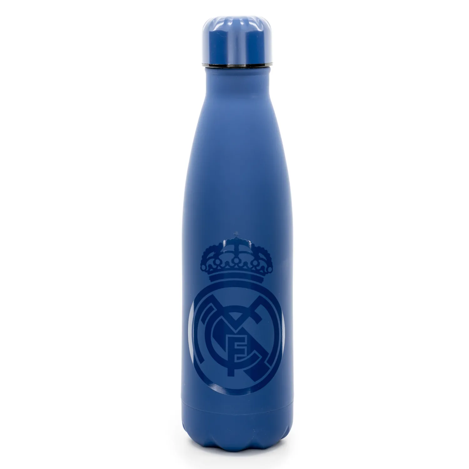 CyP Brands Evolution S.L. Steel 500ml Rubberized Bottle Blue Real Madrid^ Glassware & Cups