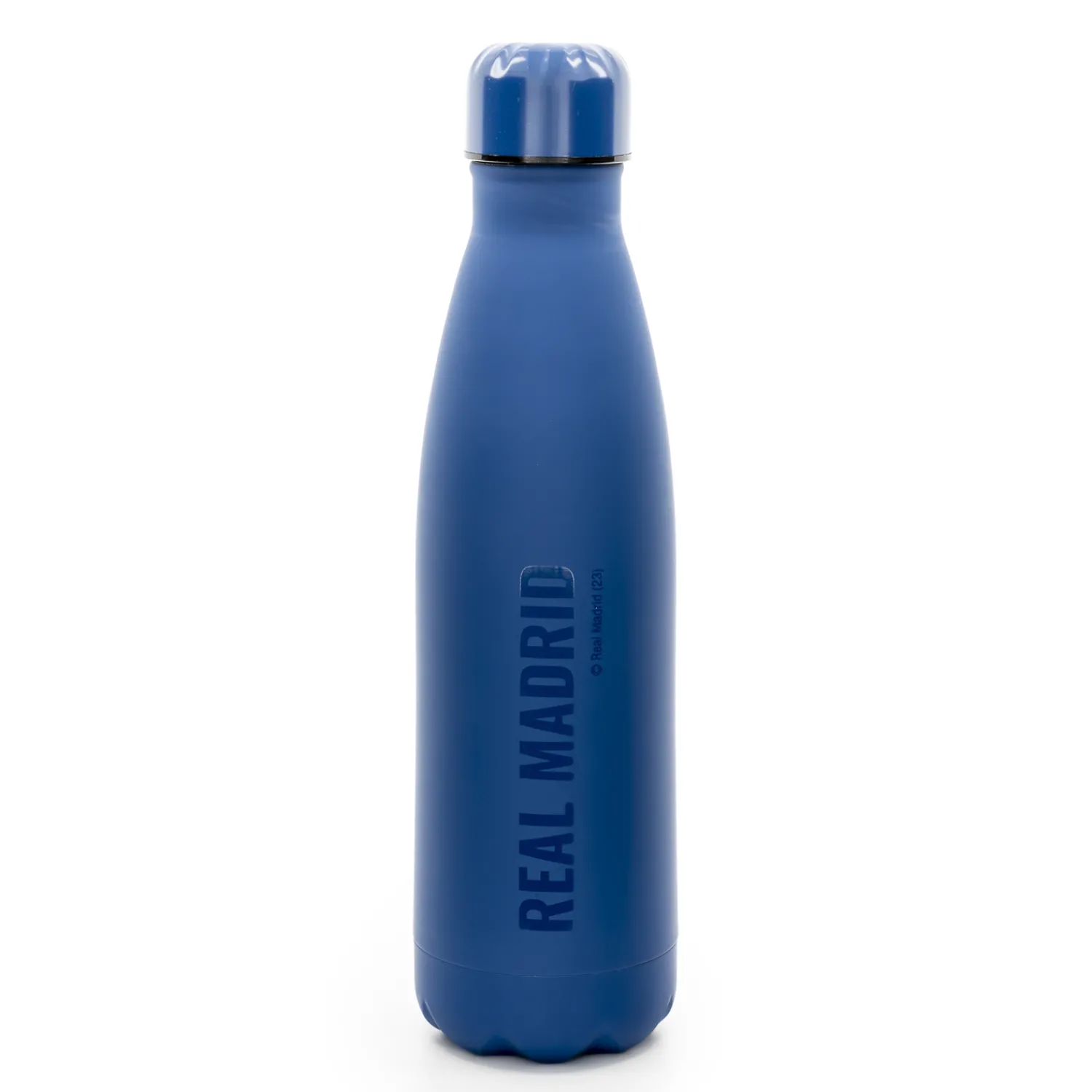 CyP Brands Evolution S.L. Steel 500ml Rubberized Bottle Blue Real Madrid^ Glassware & Cups
