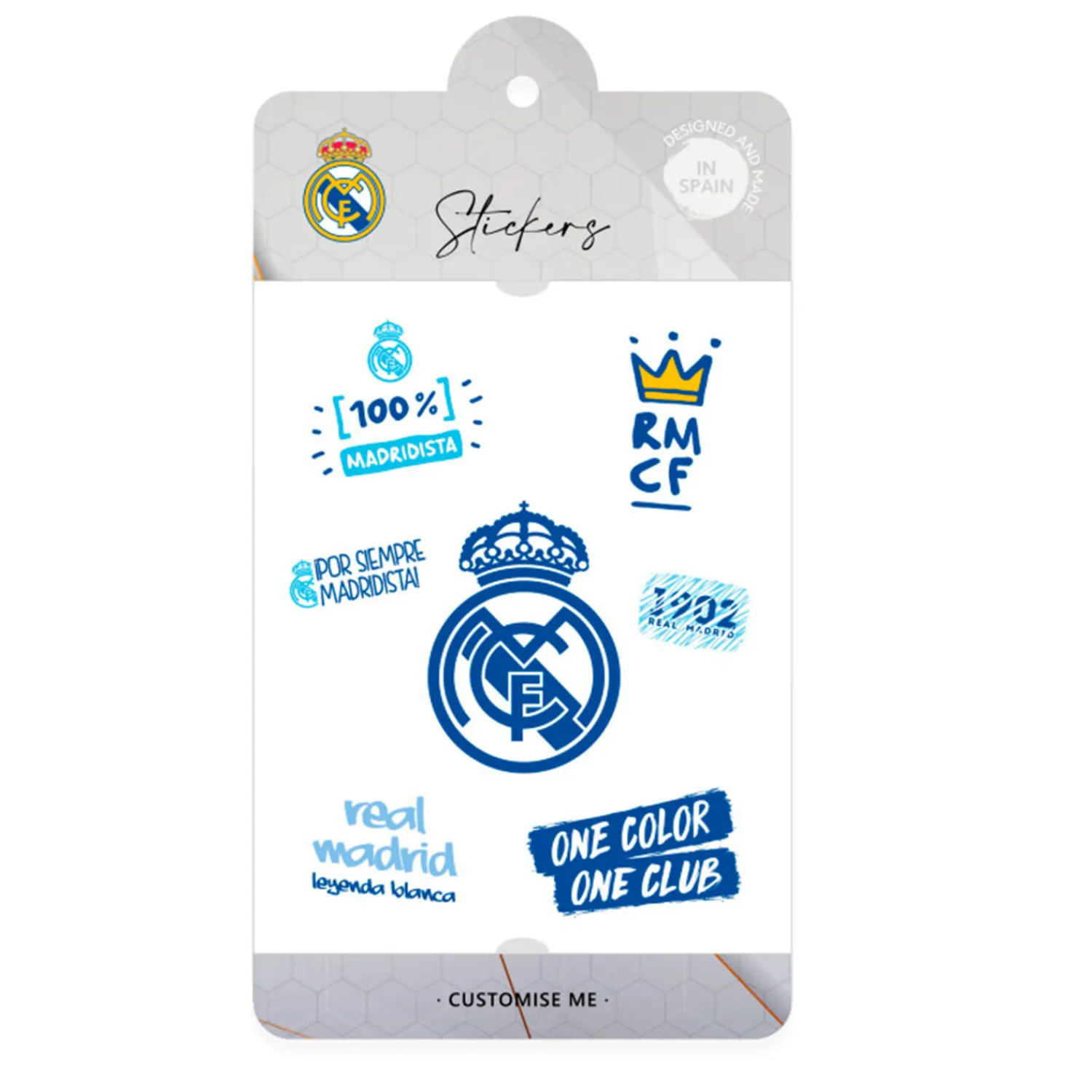 JLK Merchandising, S.L. Stickers Blue Crest Real Madrid^ Stationery