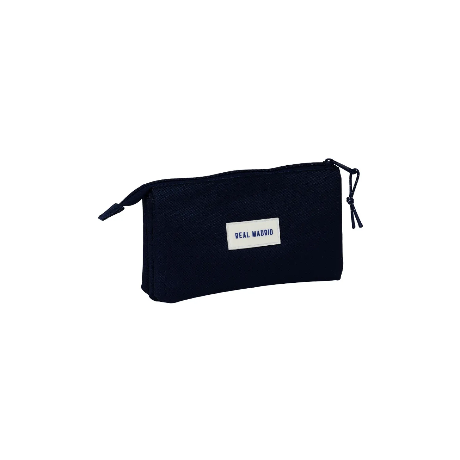 SAFTA S.A. Triple Pencil Case Navy/White Real Madrid^ Back To School|Stationery