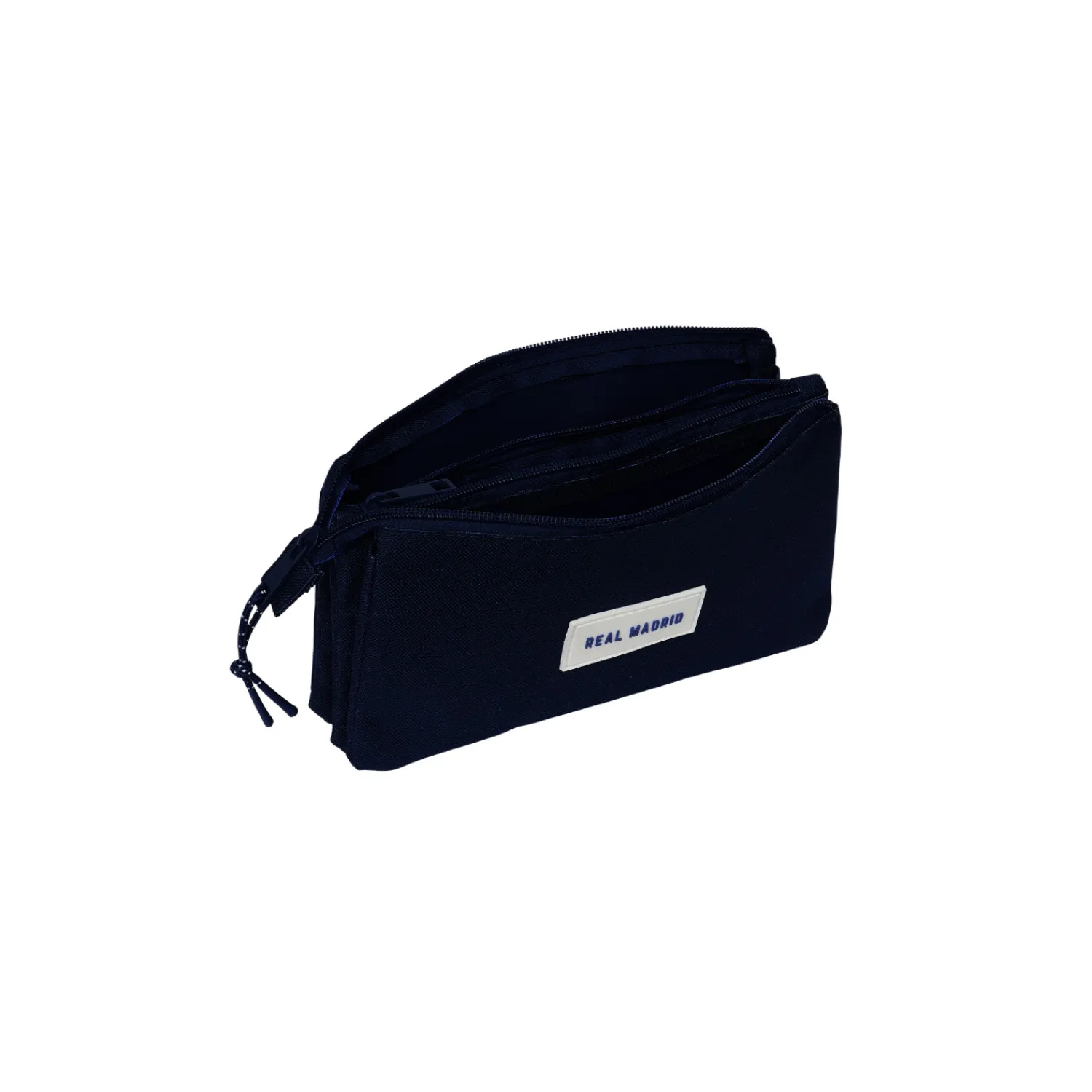 SAFTA S.A. Triple Pencil Case Navy/White Real Madrid^ Back To School|Stationery