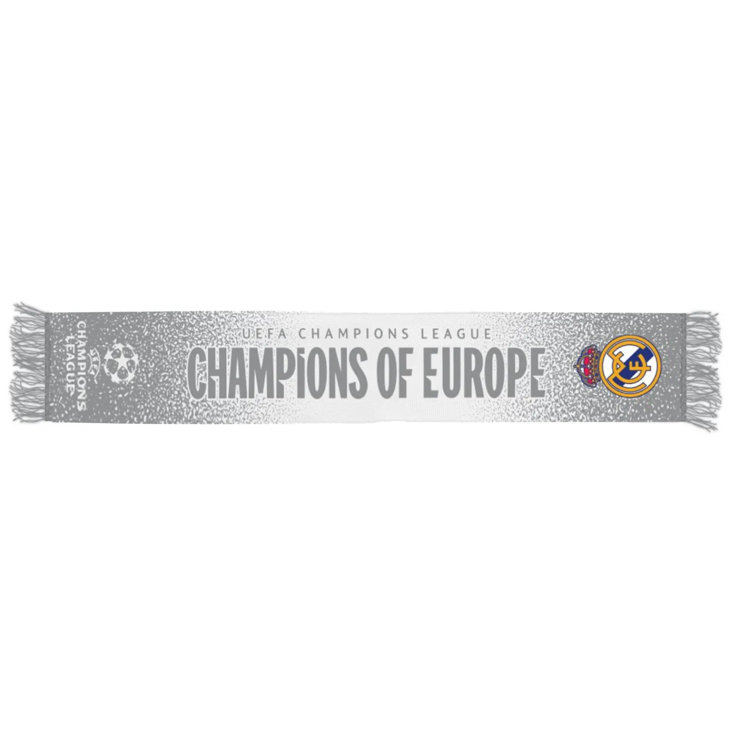 The Great Branding Company UCL Champions Of Europe Scarf Silver^ Scarves