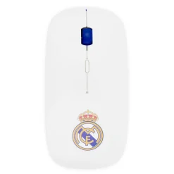 Friendly License S.L. Wireless Mouse White Crest Real Madrid^ Electronics