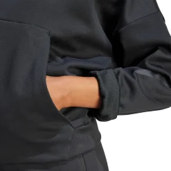 Adidas España, S.A.U Womens adidas Real Urban Full Zip Hoodie Black^Women Tracksuits|Jackets