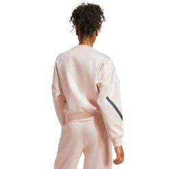 Adidas España, S.A.U Womens adidas Real Urban Sweatshirt Light Pink^Women Sweatshirts|Tracksuits
